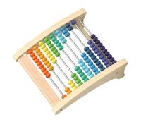 GALPADA Practical Abacus for Educational Math Learning Wooden Counting Beads for Hand-eye Coordination Cognitive Development Tool for Preschool Boys