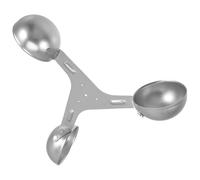 GALPADA Professional 3-cup Anemometer Sensor Wind Measurement Cup Aluminum Alloy Wind Vane Replacement Part Silver Gauge Cup 200mm Diameter for Outdoor Weather Instruments