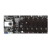 GALPADA Professional 8 Gpu Mining Motherboard Integrated Cpu, Ddr3 Memory Support, Low Power Consumption, and Heat Reduction for Efficient Mining