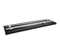 GALPADA Professional Grade Black in Game Rooms and Competitions Billiard Scoreboard with Dual Sliding Tracks, Wall Mounted High Density Board, Rectangular Structure for Snooker and Pool