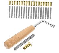 GALPADA Professional Lyre Harp Tuning Pin Wrench Kit for Stringed Instruments Durable Accessories for Beginners Musicians Smooth Finish High Grade Material