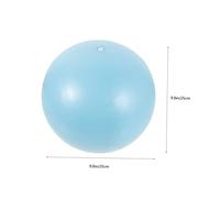 GALPADA Professional Mini Yoga Ball for Home Workout Core Strengthening Pilates Exercise Multi Use Fitness Accessory for Balance Posture and Muscle Conditioning in Blue