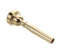GALPADA Professional Trumpet Mouthpiece in Copper Pure Sound Quality and Versatile Use, Suitable for Youth and Junior Bands in Schools and Clubs, Sturdy Golden Brass Instrument Accessory