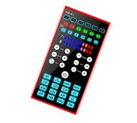 GALPADA Professional Voice Changing Audio Mixer Sound Card for Phone and Computer Live Streaming Recording with Easy Installation and Portable Design