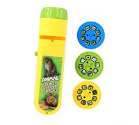 GALPADA Projection Flashlight Toy Interactive Kids Hands-on Toy Zoo Animal Design for Boys and Girls Age 3+ Suitable for Indoor Play