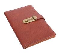 GALPADA Pu Leather Checkbook Holder Receipt Folder Organizer with 24 Card Slots Secure Document Protection Multifunctional Storage for Office and Banks Business Finance Essentials