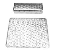 GALPADA Pu Leather Manicure Hand Pillow with Sponge, Square and Heart Shape, Steady Hands during Manicure and Protect Counter, for Salon Decoration and Manicuring Table Use