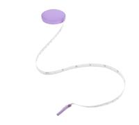 GALPADA PU Leather Tape Measure 1.5M Portable Lightweight Body Measuring Tape Soft Flexible Sewing Tool for Tailoring and Crafting, Purple