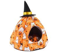 GALPADA Pumpkin Shape Cotton Small Pet Bed for Squirrels and Rabbits, Not Easy to Break and Keeps Small Pets Warm, for Cold Days and Seasons