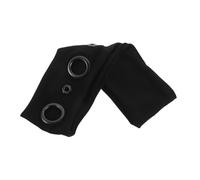 GALPADA Punk-style Grommet Headband Wide Eyelet Headband Stretchy Fabric for Workout Dance Parties and Casual Fashion Looks