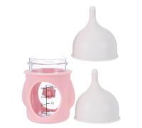 GALPADA Puppy Feeding Bottle for Natural Nursing Experience 20ml Silicone Wide Mouth with Detachable Structure Reusable Small Animal Nursing Bottle for Newborn Puppies and Tiny Pets