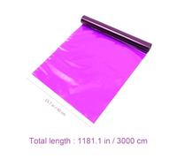 GALPADA Purple Cellophane Wrap Roll High Density Odorless Opp Material for Wrapping Flowers and Food Packaging Supplies 40cm Wide
