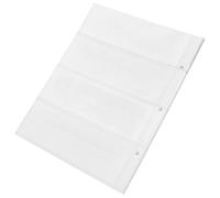 GALPADA Pvc Bag, Slots Pages 10 Storage Suitable Per Spacious and Banknote Pouches with Protective Covers for World Banknotes and Currency Collection