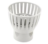 GALPADA Pvc Drain Filter for Garden Ponds and Fish Tanks, Beige Multifunctional Filtration Tool That Effectively Cleans Garbage, Suitable for Small Pond Drainage and Leaf Collection
