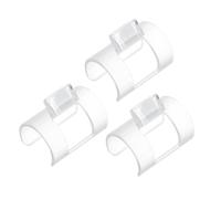 GALPADA Pvc Flute Blowing Nozzle Set Assisting in Playing Traditional Bamboo Flutes and Wind Instruments Clip-on Wind Director 3pcs for Beginners