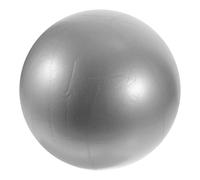 GALPADA PVC Yoga Ball for Pregnancy Exercise Non-slip Fitness Ball for Core Strength Labor Support Indoor Workout and Pilates Training Silver Gray