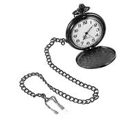 GALPADA Quartz Movement Pocket Watch Vintage Chain Watch Fashionable for Men Small Size Lightweight Engraved
