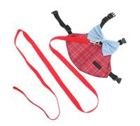 GALPADA Rabbit Gentleman Suit Adjustable Harness Leash for Small Animals Cute Rabbit Clothes Outdoor Walks Parties Everyday Use