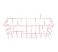 GALPADA Rabbit Hay Feeder Metal Hanging Hay Racks for Caged Rabbit and Small Animals Pink 23.5cm x 10cm