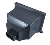 GALPADA Rain Gutter Downspout Diverter and Lightweight Arc-Shaped Design Aluminum Alloy with Efficient Water Flow for Commercial Settings and DIY Rain Gutter Projects