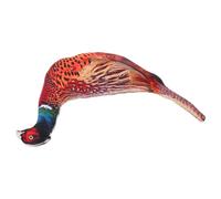 GALPADA Realistic Large Stuffed Pheasant Plush Pillow 18.5inch Soft Pp Cotton Cushion Retains Shape for Boys Birthday and Farm Themed Home Decor
