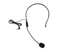 GALPADA Realistic Microphone Headset Prop for Kids and Adults Made of Sturdy Black Plastic, Enhances Performances Easy-to-use Design for Children's Shows and Stage Events