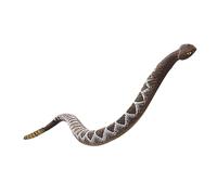 GALPADA Realistic Snake Model for PVC Animal Figurine with Fine Craftsmanship Safe Educational Decor for Imaginative Play and Photo Props Creative Wild Reptile Simulation