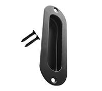 GALPADA Recessed Round Cabinet Handle Set, Hidden Furniture Grip for Kitchen Cupboard, Embedded Door Pull Suitable for Sliding Barn Doors and Wardrobe Hardware