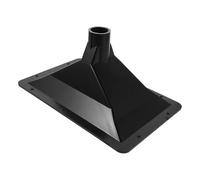 GALPADA Rectangle Speaker Horn for Stage and Conference Rooms with 26mm Throat, Plastic Material, and Internal Thread Screw-on Design, Compatible Speaker Repair Accessory Reducing Echo
