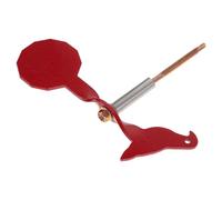 GALPADA Red Bird Metal Shooting Target with Protective Coating and Lightweight Iron Construction for Outdoor Practice Range and Shooting Range Training