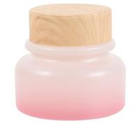 GALPADA Refillable Empty Cream Jar 50g Cosmetic Container with Tight Seal, Lightweight Glass and Plastic Material, Suitable for Travel and Can Fit in Handbag Or Luggage