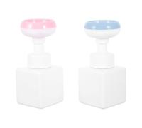 GALPADA Refillable Pump Dispenser Bottles Lightweight Pet Material 2 Pcs 250 Ml with Innovative Foaming Design Practical and Portable for Shampoo and Lotion for Bathroom and Travel Use