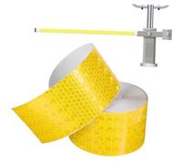GALPADA Reflective Warning Tape High Visibility Safety Signal Tape for Roads Driveways Outdoor Use Weather Resistant Strong Adhesive Traffic Warning Strip