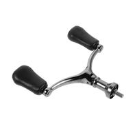 GALPADA Replacement Fishing Reel Handle with EVA Knob Stainless Steel Arm Grip for Baitcasting Rods Screw Crank Power Handle for Lake River and Sea Fishing Reels
