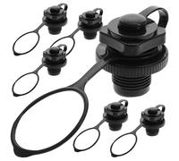 GALPADA Replacement Screw Valve Nozzle Adapter for Inflatable Fishing Boats and Kayaks Air Pump Accessories with Leak Design Direct Replacement for Lost Broken Valves