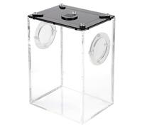 GALPADA Reptile Tank for Small Pets and Snakes, Acrylic Household Reptile Cage with Surface Gloss and No Strange Smell, for Transporting Animals and Domestic Pets