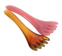 GALPADA Resin Scalp Massager Comb Manual Head Scratcher with Fiveclaw Design 2pcs Promoting Overall Wellbeing and Enhancing Comfort Compact and Userfriendly for Office and Travel Use