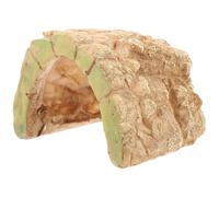 GALPADA Resin Turtle Basking Platform and Reptile Hideout with Hard Texture, Not Easy to Deform, for Turtle Crawling and Playing in Household Terrarium Decor
