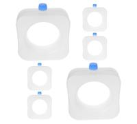 GALPADA Reusable Ice Packs with Stable Shape for Portable Air Conditioner 6pcs Pe Material and Easy Cleaning and Camp Bag for Fast Midday Breaks and Outdoor Camping