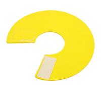 GALPADA Reusable Parrot Collar Bird Neck Cone Anti-bite Plucking Prevention Neck Protector for Budgies Cockatiels African Grey with Breathable Microfiber Leather Comfortable and Washable