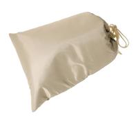 GALPADA Reusable Produce Storage Bag for Kitchen and Refrigeration, Airtight Design Keeps Food Fresher, Made of Sturdy Polyester in Beige, for Fruit and Vegetable Storage