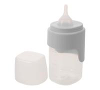 GALPADA Reusable Puppy Feeding Bottle 150ml Lightweight Plastic Nursing Bottle with Replacement Nipple for Newborn Puppies and Small Animals, Easy to Clean Pet Feeder Kit