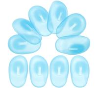 GALPADA Reusable Silicone Ear Covers Ear Protection Covers 5 Pairs Soft and Comfortable with Fashionable Appearance for Hair Dyeing and Bathing for Home Use and Styling