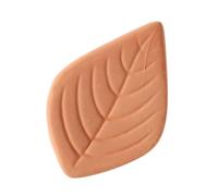 GALPADA Reusable Terracotta Leaf-shaped Sugar Softener for Food Storage Containers Keeps Brown Sugar Fresh and Soft Suitable for Kitchen Baking Cafes and Home Use