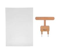 GALPADA Reusable Wood Clip-on Sign Holder 360° Rotating Double Sided Beech Wood and Silicone Price Tag Holder for Retail Store Markets Effortless Information Swap Secure Adjustable Grip