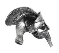 GALPADA Roman Helmet with Folding Face Mask Costume Headgear for Adults and Older Detailed Craftsmanship Secure Comfortable Fit