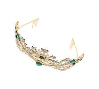 GALPADA Romantic Rhinestone Bridal Crown Tiara for Women Sparkling Wedding Hair Accessory with Comfortable Fit Princess-inspired Headband for Brides Birthday Parties Proms and Costume