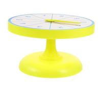 GALPADA Rotatable Math Turntable Teaching Prop for Classroom Games and Probability Learning Plastic Prize Wheel for Party Activities and Educational Use