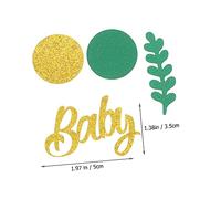 GALPADA Round Glitter Confetti Premium Paper Gender Reveal Party Decorations for Shower Birthday Anniversary Eye Catching and Lovely Table Scatter for Celebration