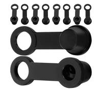 GALPADA rubber car brake bleeder caps bleeder caps grease fitting caps 10pcs sleeve design black brake caliper screw adapter motorcycles cars